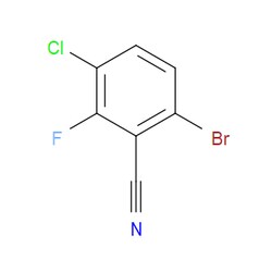 Aobchem&nbsp;6-Bromo-3-chloro-2-fluorobenzonitrile | ≥95% | CAS 1779124-51-4 | C7H2BrClFN | 500mg