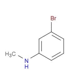 Aobchem&nbsp;3-Bromo-N-methylaniline | ≥95% | CAS 66584-32-5 | C7H8BrN | 25g