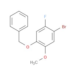 Aobchem&nbsp;1-(Benzyloxy)-4-bromo-5-fluoro-2-methoxybenzene | ≥97% | CAS 1049093-73-3 | C14H12BrFO2 | 250mg