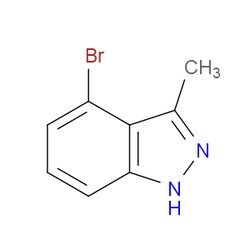 Aobchem&nbsp;4-Bromo-3-methyl-1H-indazole | ≥97% | CAS 1159511-73-5 | C8H7BrN2 | 25g
