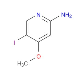 Aobchem&nbsp;5-Iodo-4-methoxy-2-pyridinamine | ≥95% | CAS 1226879-32-8 | C6H7IN2O | 10g