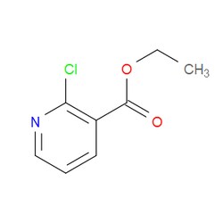 Aobchem&nbsp;2-Chloronicotinic acid ethyl ester | ≥97% | CAS 1452-94-4 | C8H8ClNO2 | 25g