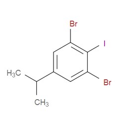 Aobchem&nbsp;3 5-Dibromo-4-iodoisopropylbenzene | ≥95% | CAS 1160575-01-8 | C9H9Br2I | 250mg