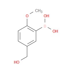 Aobchem&nbsp;5-Hydroxymethyl-2-methoxyphenylboronic acid | ≥95% | CAS 1137339-94-6 | C8H11BO4 | 25g