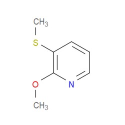 Aobchem&nbsp;2-Methoxy-3-(methylthio)pyridine | ≥97% | CAS 207732-29-4 | C7H9NOS | 250mg
