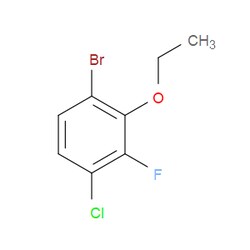 Aobchem&nbsp;1-Bromo-4-chloro-2-ethoxy-3-fluorobenzene | ≥97% | CAS 2379321-24-9 | C8H7BrClFO | 1g