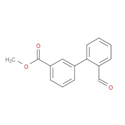 Aobchem&nbsp;Methyl 2 -formyl[1 1 -biphenyl]-3-carboxylate | ≥97% | CAS 205823-31-0 | C15H12O3 | 250mg