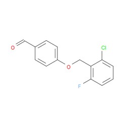 AOBCHEM&nbsp;4-[(2-Chloro-6-fluorophenyl)methoxy]benzaldehyde | ≥95% | CAS 172932-10-4 | C14H10ClFO2 | 5g