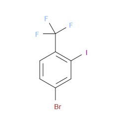 Aobchem&nbsp;4-Bromo-2-iodo-1-(trifluoroMethyl)benzene | ≥95% | CAS 1256945-00-2 | C7H3BrF3I | 25g