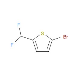 Aobchem&nbsp;2-Bromo-5-(difluoromethyl)thiophene | 95% | CAS 924646-90-2 | C5H3BrF2S | 25g