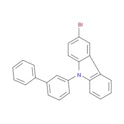 Aobchem&nbsp;3-Bromo-9-(3-phenylphenyl)carbazole | ≥95% | CAS 1428551-28-3 | C24H16BrN | 10g