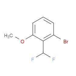 Aobchem&nbsp;1-Bromo-2-(difluoromethyl)-3-methoxybenzene | ≥95% | CAS 1261552-65-1 | C8H7BrF2O | 250mg