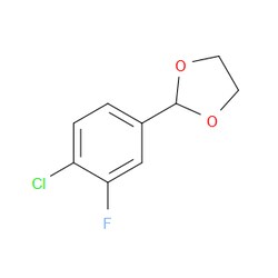 Aobchem&nbsp;2-(4-Chloro-3-fluorophenyl)-1 3-dioxolane | ≥95% | CAS 773102-68-4 | C9H8ClFO2 | 1g