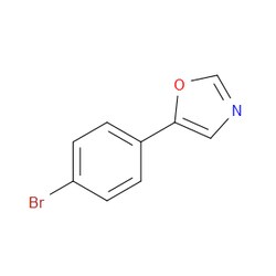Aobchem&nbsp;5-(4-Bromophenyl)-1 3-oxazole | ≥97% | CAS 72571-06-3 | C9H6BrNO | 25g