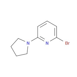 Aobchem&nbsp;2-Bromo-6-(1-pyrrolidinyl)pyridine | ≥97% | CAS 230618-41-4 | C9H11BrN2 | 5g
