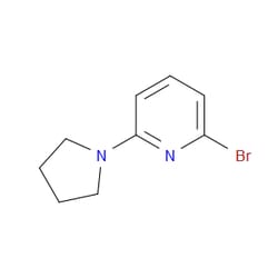 Aobchem&nbsp;2-Bromo-6-(1-pyrrolidinyl)pyridine | ≥97% | CAS 230618-41-4 | C9H11BrN2 | 1g