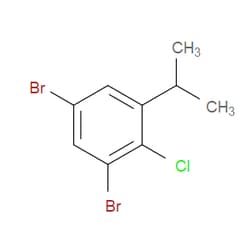 Aobchem&nbsp;1 5-Dibromo-2-chloro-3-isopropylbenzene | ≥95% | CAS 1160575-03-0 | C9H9Br2Cl | 250mg