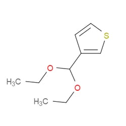 Aobchem&nbsp;Thiophene-3-carboxaldehyde diethyl acetal | ≥97% | CAS 3199-44-8 | C9H14O2S | 25g