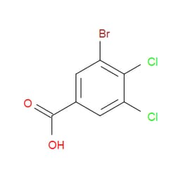 Aobchem&nbsp;3-Bromo-4 5-dichlorobenzoic acid | ≥97% | CAS 791137-25-2 | C7H3BrCl2O2 | 1g