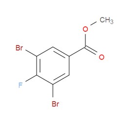 Aobchem&nbsp;Methyl 3 5-dibromo-4-fluorobenzoate | ≥95% | CAS 329-43-1 | C8H5Br2FO2 | 250mg