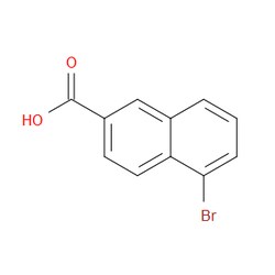 Aobchem&nbsp;5-Bromo-2-naphthoic acid | ≥95% | CAS 1013-83-8 | C11H7BrO2 | 5g