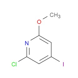 Aobchem&nbsp;2-Chloro-4-iodo-6-methoxypyridine | ≥97% | CAS 1227602-76-7 | C6H5ClINO | 1g