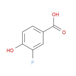 Aobchem&nbsp;3-Fluoro-4-hydroxybenzoic acid | ≥97% | CAS 350-29-8 | C7H5FO3 | 25g