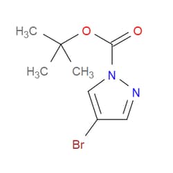 Aobchem&nbsp;T-Butyl 4-bromo-1H-pyrazole-1-carboxylate | ≥97% | CAS 1150271-23-0 | C8H11BrN2O2 | 25g