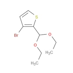 Aobchem&nbsp;3-Bromo-2-diethoxymethylthiophene | ≥95% | CAS 34042-95-0 | C9H13BrO2S | 25g