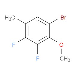 Aobchem&nbsp;1-Bromo-3 4-difluoro-2-methoxy-5-methylbenzene | ≥97% | CAS 1783499-15-9 | C8H7BrF2O | 1g