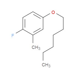 Aobchem&nbsp;1-Fluoro-4-(hexyloxy)-2-methylbenzene | ≥95% | CAS 1513811-81-8 | C13H19FO | 10g
