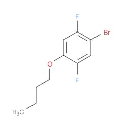 Aobchem&nbsp;1-Bromo-4-butoxy-2 5-difluorobenzene | ≥95% | CAS 1235548-06-7 | C10H11BrF2O | 250mg