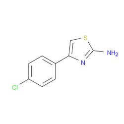 Aobchem&nbsp;4-(4-Chlorophenyl)thiazol-2-amine | ≥97% | CAS 2103-99-3 | C9H7ClN2S | 10g
