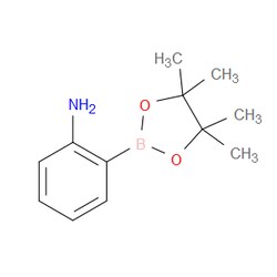 Aobchem&nbsp;2-Aminophenylboronic acid  pinacol ester | ≥97% | CAS 191171-55-8 | C12H18BNO2 | 10g