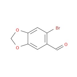 Aobchem&nbsp;6-Bromo-1 3-benzodioxole-5-carboxaldehyde | ≥95% | CAS 15930-53-7 | C8H5BrO3 | 10g
