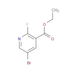 Aobchem&nbsp;Ethyl 5-bromo-2-fluoro-3-pyridinecarboxylate | ≥97% | CAS 1214362-74-9 | C8H7BrFNO2 | 1g
