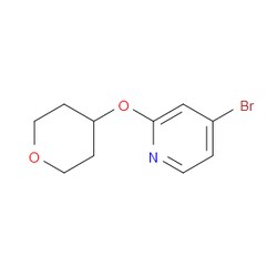 Aobchem&nbsp;4-Bromo-2-(tetrahydro-2H-pyran-4-yloxy)pyridine | ≥95% | CAS 1036761-99-5 | C10H12BrNO2 | 500mg