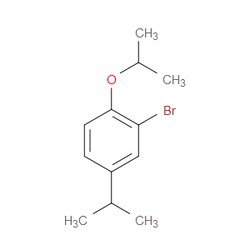 Aobchem&nbsp;2-Bromo-1-isopropoxy-4-isopropylbenzene | ≥95% | CAS 1369849-93-3 | C12H17BrO | 10g