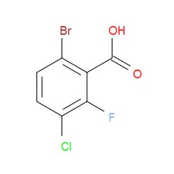 Aobchem&nbsp;6-Bromo-3-chloro-2-fluorobenzoic acid | ≥97% | CAS 1428234-67-6 | C7H3BrClFO2 | 5g