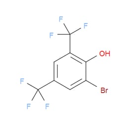 Aobchem&nbsp;2 4-Bis(trifluoromethyl)-6-bromophenol | ≥95% | CAS 1414870-83-9 | C8H3BrF6O | 10g