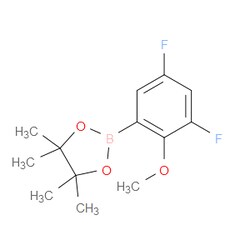 Aobchem&nbsp;3 5-Difluoro-2-methoxyphenylboronic acid pinacol ester | ≥97% | CAS 1073354-50-3 | C13H17BF2O3 | 10g