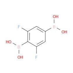 Aobchem&nbsp;2 6-Difluoro-1 4-phenylenediboronic acid monohydrate | ≥97% | CAS 1190989-11-7 | C6H6B2F2O4 | 5g
