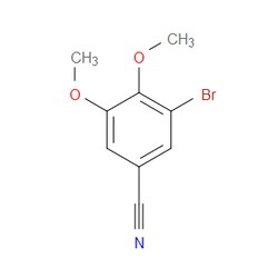 Aobchem&nbsp;3-Bromo-4 5-dimethoxybenzonitrile | ≥97% | CAS 781654-31-7 | C9H8BrNO2 | 10g