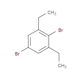 Aobchem&nbsp;2 5-Dibromo-1 3-diethylbenzene | ≥97% | CAS 314084-64-5 | C10H12Br2 | 10g