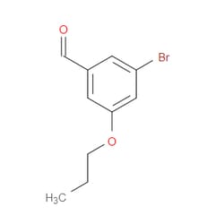 Aobchem&nbsp;3-Bromo-5-propoxybenzaldehyde | ≥97% | CAS 1579943-30-8 | C10H11BrO2 | 10g