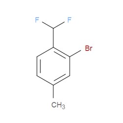 Aobchem&nbsp;2-Bromo-1-(difluoromethyl)-4-methylbenzene | ≥97% | CAS 1261876-58-7 | C8H7BrF2 | 5g