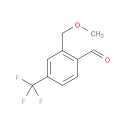 Aobchem&nbsp;2-(Methoxymethyl)-4-(trifluoromethyl)benzaldehyde | ≥97% | CAS 2379322-75-3 | C10H9F3O2 | 25g