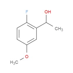 Aobchem&nbsp;1-(2-Fluoro-5-methoxyphenyl)ethanol | ≥97% | CAS 1502127-00-5 | C9H11FO2 | 5g