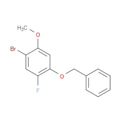Aobchem&nbsp;1-(Benzyloxy)-4-bromo-2-fluoro-5-methoxybenzene | ≥97% | CAS 2764733-51-7 | C14H12BrFO2 | 5g