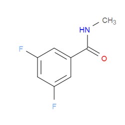 Aobchem&nbsp;3 5-Difluoro-N-methylbenzamide | ≥97% | CAS 948710-28-9 | C8H7F2NO | 5g
